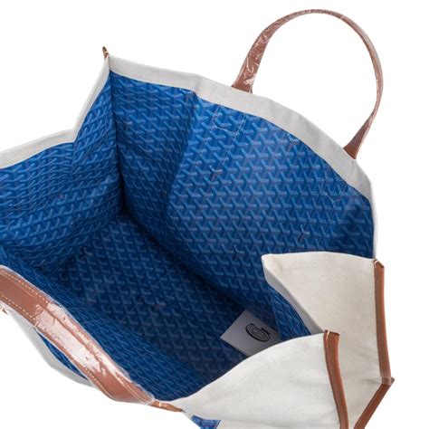 goyard mediterranee beach bag.